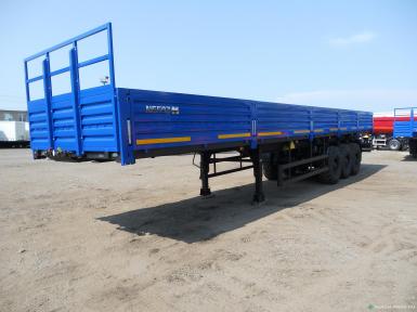 Полуприцепы - ТЗА 588513-0812150-07, 3 оси PLANT, высота ССУ 1540 мм шины 425/85R21, длина 13,6 м