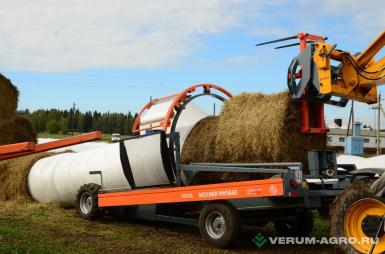 Обмотчики рулонов - НАВИГАТОР NEOLINER NWS660 Линейный упаковщик pyлонов (тюков)