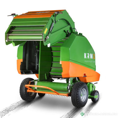 Пресс-подборщики - KRMZ Пресс-подборщик рулонный R12/155 Super с нитеув. уст., с модифицированными кожухами из стеклопласт.