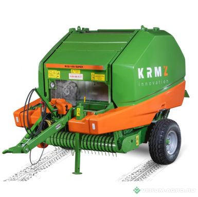 Пресс-подборщики - KRMZ Пресс-подборщик рулонный R12/155 Super с нитеув. уст., с модифицированными кожухами из стеклопласт.