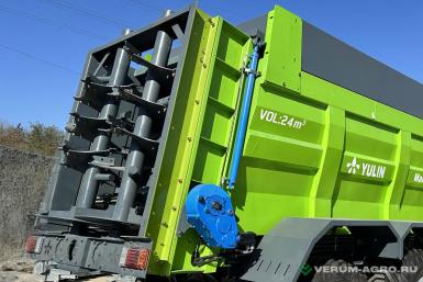 Разбрасыватели удобрений - YULIN IRRIGATION 2FGH-24, разбрасыватель органических удобрений (24 т)