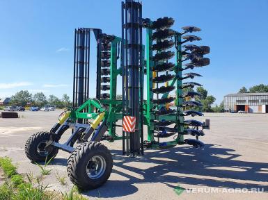 Бороны - РАДОГОСТ-МАШ Борона дисковая прицепная БД 6х4ПБ, Спиральный каток