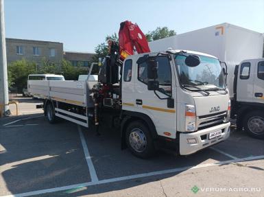 Грузовой автотранспорт - JAC N120 Автомобиль бортовой с КМУ