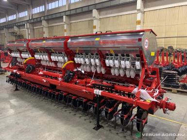 Сеялки - БЕЛИНСКСЕЛЬМАШ сеялка зерновая дисковая СЗ-5,4А-06 вариатор, загортач, прикатка,бункера из нержавейки
