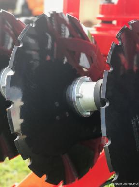 Бороны - SOLARFIELDS Борона дисковая ЛД-9ПК Планчатый каток, диск 510 мм