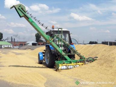 Транспортировка зерна - ЮРТП Зернопогрузчик навесной ЗПН-200М 