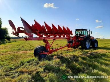 Плуги и глубокорыхлители - UNIA Плуг полунавесной оборотный с рессорной защитой VIS XL S 8+1