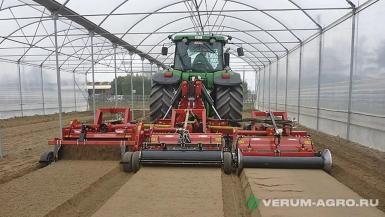 Прочее - FORIGO Грядообразователь D35-130,  гидравлический каток под морковь (2 гребня), 2-х роторный