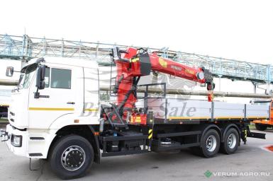 Грузовой автотранспорт - КАМАЗ Бортовой автомобиль 65117-104020-49 с КМУ ИТ200 