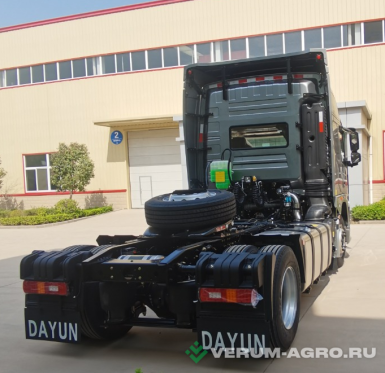 Грузовой автотранспорт - DAYUN X4180 Дизель 460 л.с. Робот, Высокая кабина, Full option