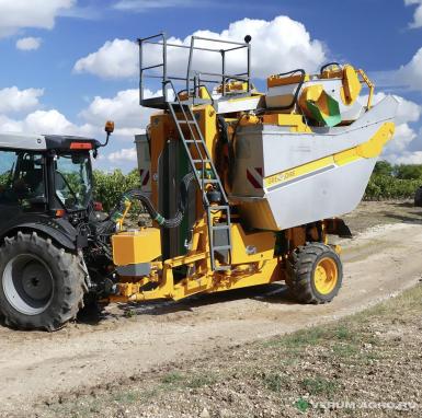 Прочее - GREGOIRE Прицепной виноградоуборочный комбайн GT3 