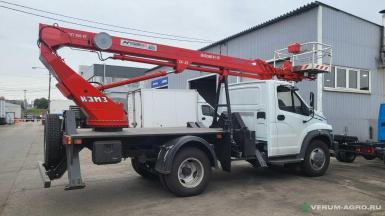 Грузовой автотранспорт - ГАЗ Газон-Некст Автогидроподъёмник КЭМЗ ТА-22  C41R13 