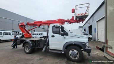 Грузовой автотранспорт - ГАЗ Газон-Некст Автогидроподъёмник КЭМЗ ТА-22  C41R13 