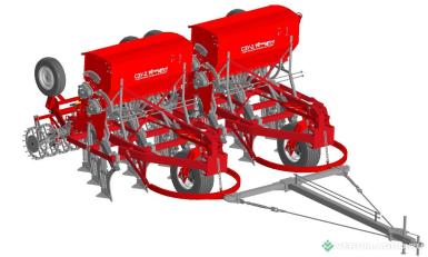 Сеялки - СИБЗАВОДАГРО КСЗУ 2,1ДРх2
