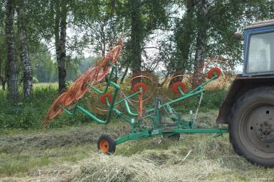 Валкователи - АГРО Грабли-валкообразователь колеснопальцевые Горицвет 