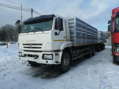 Грузовой автотранспорт - КАМАЗ 653511 самосвал зерновоз