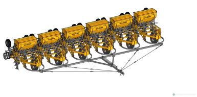 Сеялки - СИБЗАВОДАГРО КСЗУ 2,1ДРх6