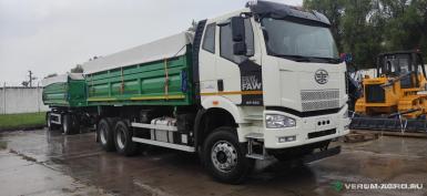 Специальные автомобили - FAW Самосвал - Зерновоз  20 м3