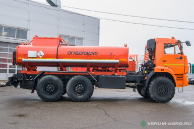 Автоцистерны - КАМАЗ 43118 Автотопливозаправщик АТЗ-10, 1 отсек