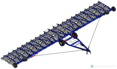 Бороны - СИБЗАВОДАГРО Борона зубовая  средняя  БЗСГ-22-2  