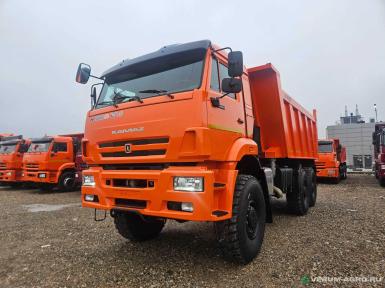 Грузовой автотранспорт - КАМАЗ Самосвал 65222 (полный привод, вездеход 6х6) 