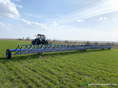 Бороны - ЮЖНЫЙ ВЕТЕР Борона пружинная (штригельная) прицепная зуб 6 мм БПП-22