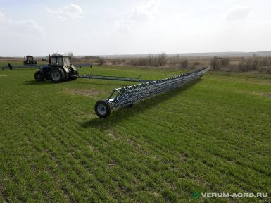 Бороны - ЮЖНЫЙ ВЕТЕР Борона пружинная (штригельная) прицепная зуб 6 мм БПП-22