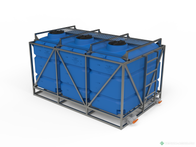 Прочее - НИТРОГЕН Транспортная кассета для рабочих растворов, 9,9 м3 