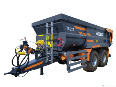Прицепы для с/х техники - KOBLiK Полуприцеп самосвальный ковшовый тракторный TS 212 