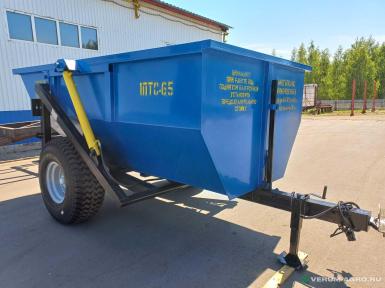 Прицепы для с/х техники - ПП МЕГАПОЛИС Полуприцеп тракторный 1ПТС-6,5 герметичный  для перевозки жидких и полужидких грузов