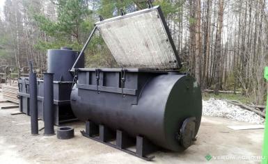 Сжигание отходов - АГРОМОЛТЕХНИКА Крематор АМТ-3000