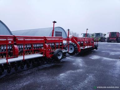 Сеялки - СЕЛЬМАШДЕТАЛЬ СЗ-5,4М-06 Объем бункер:для зерна –1050 дм3, для туков-580дм3