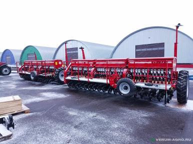 Сеялки - СЕЛЬМАШДЕТАЛЬ СЗ-5,4М-06 Объем бункер:для зерна –1050 дм3, для туков-580дм3