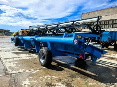 Жатки и оборудование для комбайнов - КАЛАЧИНСКИЙ МЗ ЖАТКА ВАЛКОВАЯ ПРИЦЕПНАЯ ЖВП-7,1 