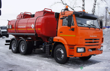 Грузовой автотранспорт - КАМАЗ шасси 65115 АТЗ 15куб.м., 2 отсека 