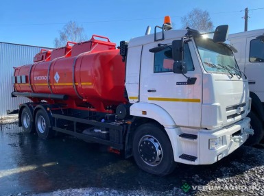 Грузовой автотранспорт - КАМАЗ шасси 65115 АТЗ 17куб.м., 3 отсека 