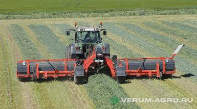 Валкователи - KUHN MERGE MAXX  950. Ленточный валкователь