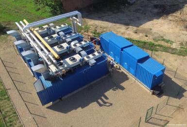 Генераторы - ЗГМ КГПУ 800С-Т400-3РГТН Газовый когенерационный генератор