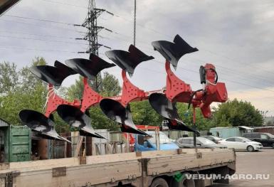 Плуги и глубокорыхлители - ALPLER Tor 4, (3+1) с предплужниками со сплошным винтовым отвалом, плуг навесной оборотный