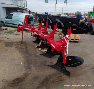 Плуги и глубокорыхлители - ALPLER Tor 4, (3+1) с предплужниками со сплошным винтовым отвалом, плуг навесной оборотный