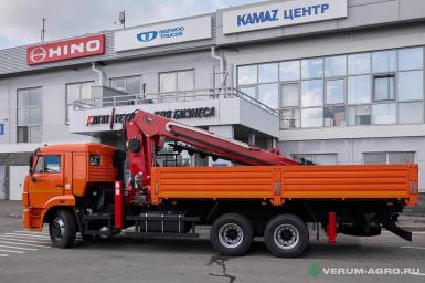 Грузовой автотранспорт - КАМАЗ 6590-160823-48 65115-3094-48 с КМУ Horyong 216 + бур