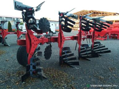 Плуги и глубокорыхлители - ALPLER 4-х корпусный оборотный плуг  (3+1) перьевой отвал