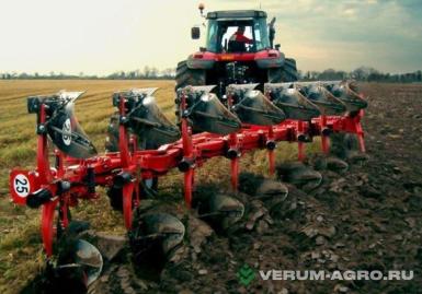 Плуги и глубокорыхлители - МИНСКИЙ ЗАВОД ШЕСТЕРЕН Плуг  ППО-8РК-Р оборотный полунавесной