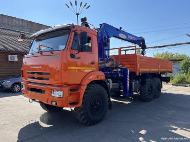 Специальные автомобили - КАМАЗ 43118 с КМУ, 2023 