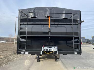 Полуприцепы - ИНТЕРПРИЦЕП 853371 ЗЕРНОВОЗ БОРТОВОЙ 61 М3