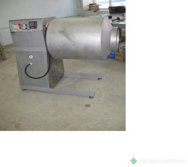 Оборудование для мясопереработки - ПОЛИПРОМ МЯСОМАССАЖЕР ВАКУУМНЫЙ «МВУ-150.1 РУ» (НЕРЖ.) 