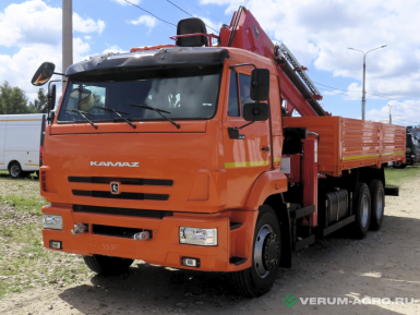 Специальные автомобили - КАМАЗ 6590-160823-48 С КМУ Horyong 216 с буром