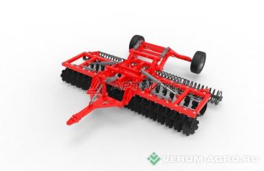 Бороны - АРТАЙУС БДМ 5х2ПК Борона дисковая прицепная складная шаг 300