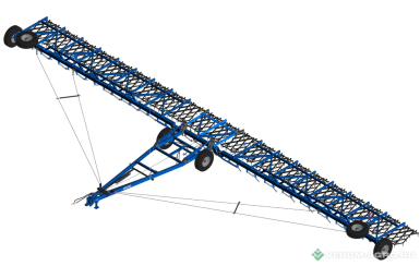 Бороны - ДИБОР Сцепка широкозахватная односледная СШГ-21М с боронами БЗТ (тросовая сцепка)