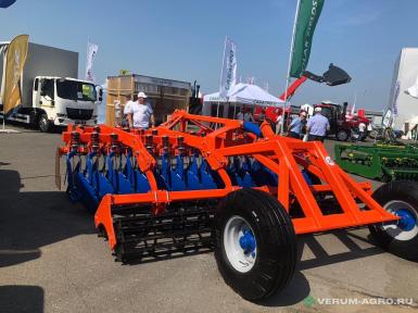 Бороны - БЕЛАГРОМАШ Дисковый мульчировщик  ДМ-4х2СП со сдвоенным катком